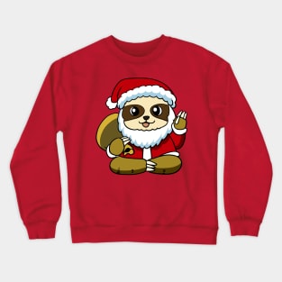 Santa Sloth Crewneck Sweatshirt